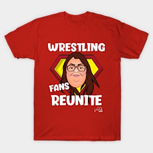 WweBritGirl Wrestling Fans Reunite T-Shirt